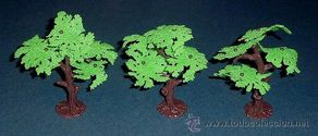 Slot Cars: Set 3 ÁRBOLES para dioramas de SLOT